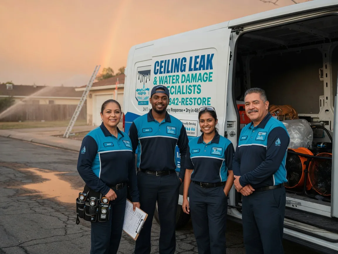 Ceiling Leak Cleanup company in Little Lake, MI