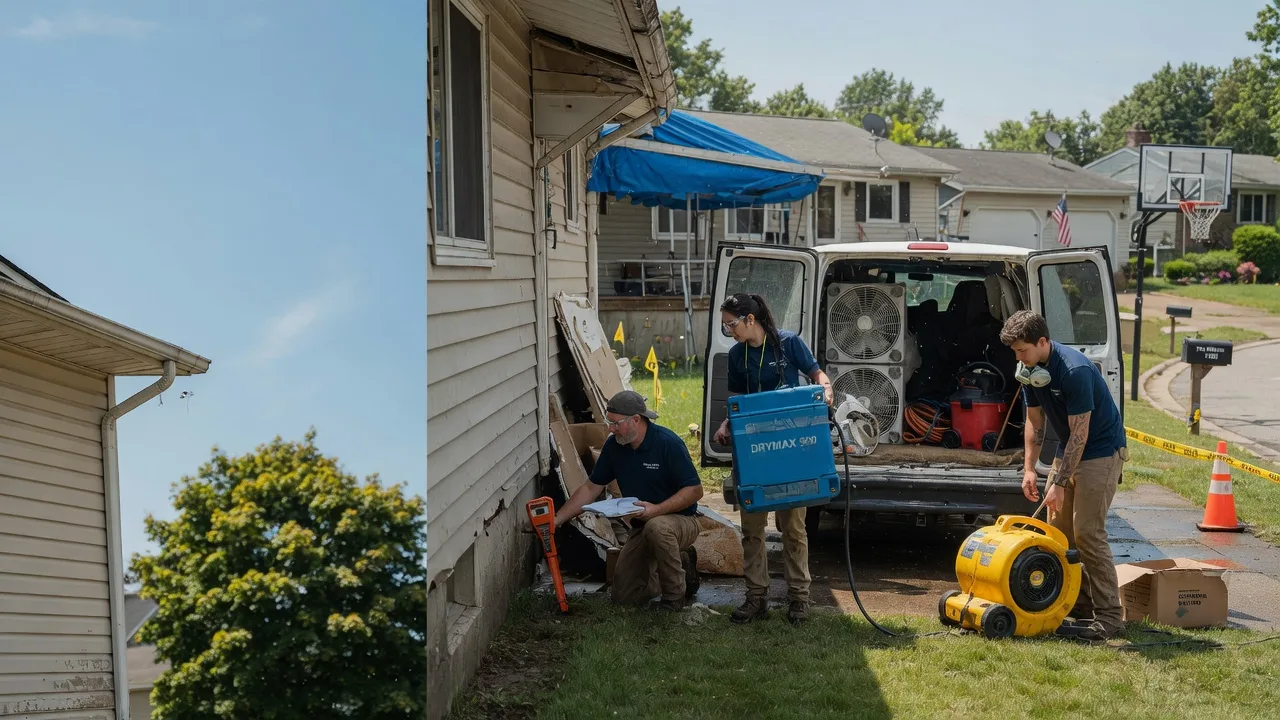 Ceiling Leak Cleanup in Little Lake, MI near me