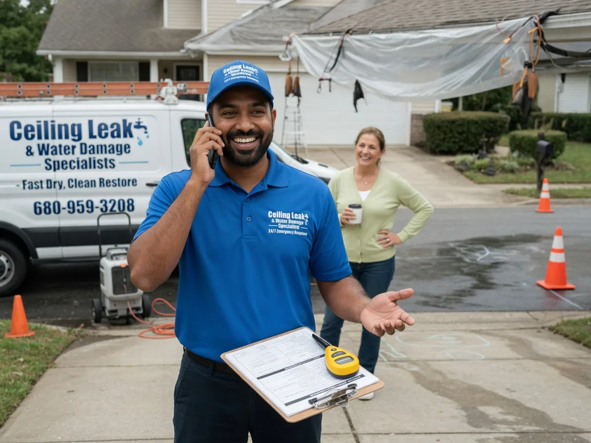 Ceiling Leak Cleanup Little Lake, MI FAQs